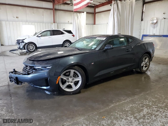 2023 Chevrolet Camaro 2LT with VIN 1G1FC1RX8P0100292, listed as a Copart auction lot 52293555 with 13,728 mi miles and Salvage Title. Bid and sale history available at carsss.com. Image 1.