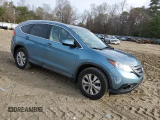 2014 Honda CR-V EX-L with VIN 2HKRM4H7XEH686529, listed as a Copart auction lot 51066765 with 92,065 mi miles and Salvage Title. Bid and sale history available at carsss.com. Image 4.