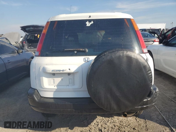 2001 Honda CR-V LX with VIN JHLRD28451S006593, listed as a Copart auction lot 75269894 with 169,038 mi miles and Non Repairable. Bid and sale history available at carsss.com. Image 6.