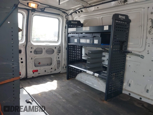 2014 Ford Econoline Cargo Commercial with VIN 1FTNE2EL6EDA22641, listed as a IAAI auction lot 42156425 with 233,745 mi miles. Bid and sale history available at carsss.com. Image 8.