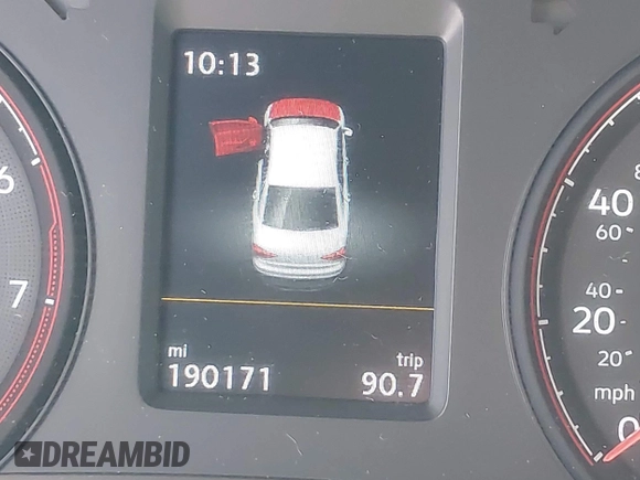 2021 Volkswagen Passat SE with VIN 1VWSA7A30MC000802, listed as a IAAI auction lot 42007087 with 190,171 mi miles and . Bid and sale history available at DreamBid. Image 15.
