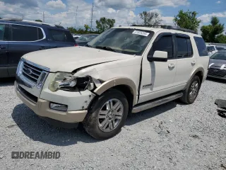 2008 Ford Explorer Eddie Bauer с VIN 1FMEU64E28UA89251, выставлен на аукционе Copart как лот 61825355 с пробегом 183 055 миль миль и Списание • Salvage title. История ставок и продаж доступна на DreamBid. Изображение 1.