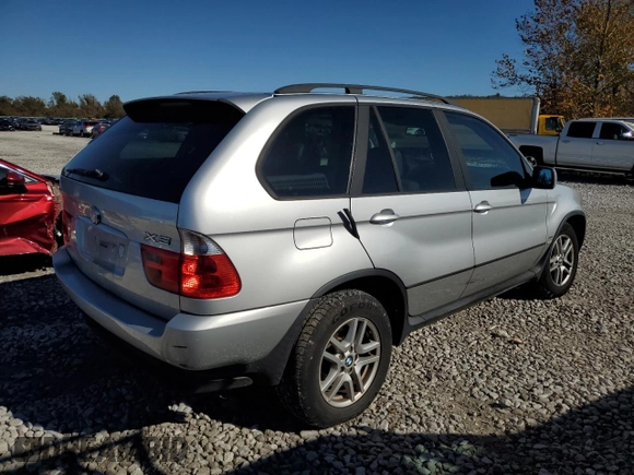 2004 BMW X5 3.0i with VIN 5UXFA13544LU20769, listed as a Copart auction lot 78435554 with 220,775 mi miles and Salvage Title. Bid and sale history available at carsss.com. Image 3.