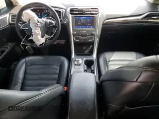 2020 Ford Fusion SEL with VIN 3FA6P0CD1LR207706, listed as a Copart auction lot 56338895 with 95,639 mi miles and Salvage title. Bid and sale history available at DreamBid. Image 8.