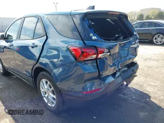 2024 Chevrolet Equinox LS with VIN 3GNAXHEG7RL221848, listed as a IAAI auction lot 41916003 with 10,249 mi miles and . Bid and sale history available at DreamBid. Image 6.