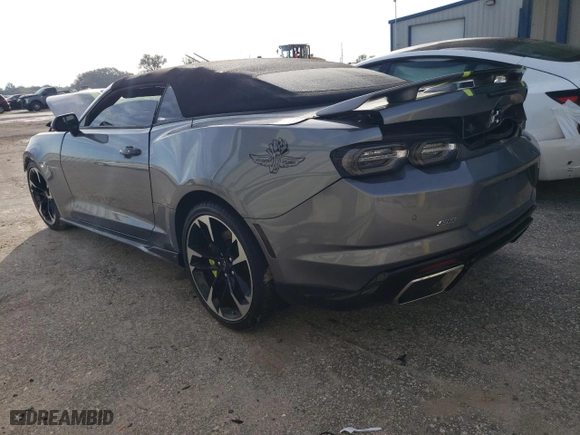 2021 Chevrolet Camaro 2SS with VIN 1G1FH3D75M0129331, listed as a Copart auction lot 77654363 with 29,569 mi miles. Bid and sale history available at carsss.com. Image 2.