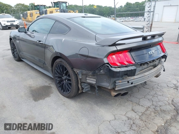 2019 Ford Mustang GT with VIN 1FA6P8CF0K5124320, listed as a IAAI auction lot 42314129 with 102,589 mi miles and . Bid and sale history available at DreamBid. Image 17.