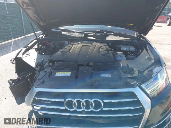 2019 Audi Q7 Premium Plus with VIN WA1LAAF77KD012284, listed as a IAAI auction lot 42587290 with 50,976 mi miles and . Bid and sale history available at DreamBid. Image 10.