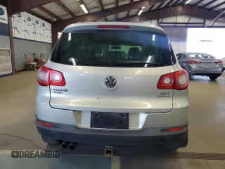 2011 Volkswagen Tiguan SE with VIN WVGBV7AX1BW519102, listed as a Copart auction lot 55094515 with 134,248 mi miles and Clean Title. Bid and sale history available at DreamBid. Image 6.