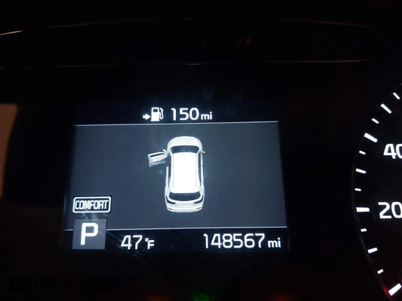 2019 Kia Sorento LX with VIN 5XYPGDA38KG558444, listed as a IAAI auction lot 41303905 with 148,567 mi miles. Bid and sale history available at carsss.com. Image 16.