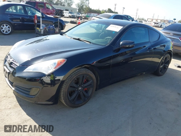 2011 Hyundai Genesis Coupe with VIN KMHHT6KD7BU059809, listed as a IAAI auction lot 42526929 with 150,482 mi miles and . Bid and sale history available at DreamBid. Image 2.