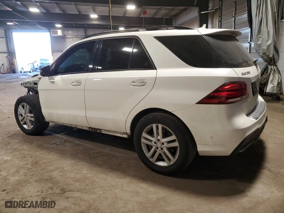 2018 Mercedes-Benz GLE with VIN 4JGDA5HB8JB160811, listed as a Copart auction lot 87451694 with 91,617 mi miles and Salvage Title. Bid and sale history available at carsss.com. Image 2.