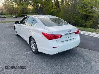 2017 Infiniti Q50 2.0t Premium with VIN JN1CV7AR2HM681872, listed as a Copart auction lot 53921215 with 29,414 mi miles and Clean Title. Bid and sale history available at carsss.com. Image 3.