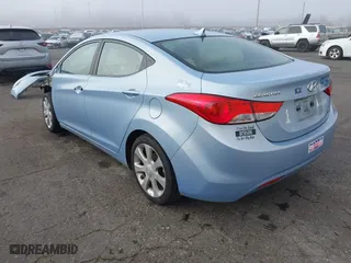 2012 Hyundai Elantra GLS with VIN KMHDH4AEXCU192161, listed as a IAAI auction lot 41646580 with 91,219 mi miles. Bid and sale history available at carsss.com. Image 3.