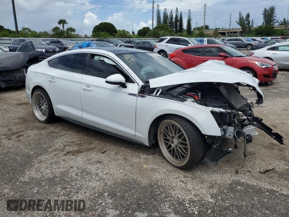 2018 Audi A5 Sportback Prestige with VIN WAUFNCF54JA010068, listed as a Copart auction lot 63569683 with 89,505 mi miles. Bid and sale history available at carsss.com. Image 4.