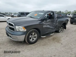2016 Ram 1500 Tradesman with VIN 3C6JR6AG5GG382144, listed as a Copart auction lot 50591125 with 176,823 mi miles and Salvage title. Bid and sale history available at DreamBid. Image 1.