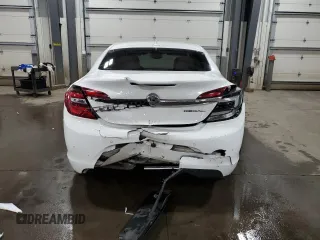 2014 Buick Regal Premium I with VIN 2G4GM5ER6E9241934, listed as a Copart auction lot 50411645 with 130,134 mi miles and Salvage title. Bid and sale history available at DreamBid. Image 6.