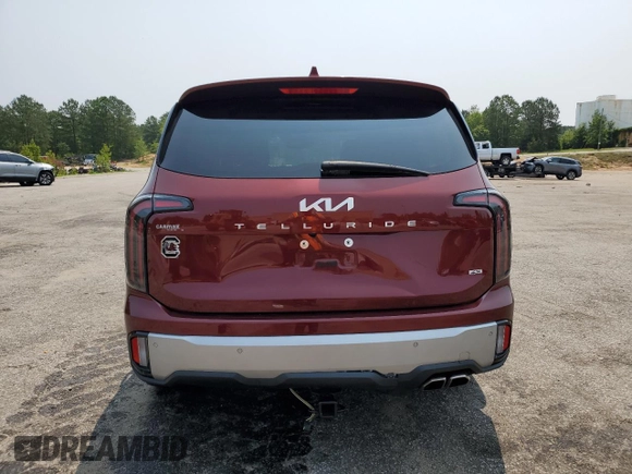 2023 Kia Telluride EX X-Line with VIN 5XYP3DGC4PG384995, listed as a Copart auction lot 59015745 with 32,084 mi miles and Clean title. Bid and sale history available at DreamBid. Image 6.