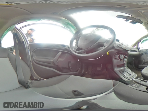 2017 Ford Fiesta S with VIN 3FADP4AJ0HM169719, listed as a Copart auction lot 53164905 with 81,364 mi miles and Salvage title. Bid and sale history available at DreamBid. Image 13.