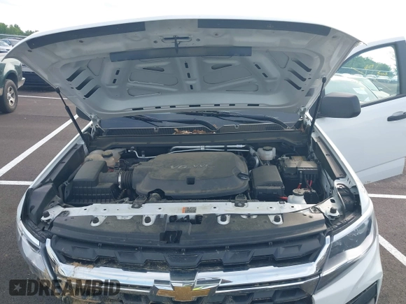 2022 Chevrolet Colorado 4WD Work Truck with VIN 1GCGTBEN6N1127343, listed as a IAAI auction lot 42106816 with 26,676 mi miles and . Bid and sale history available at DreamBid. Image 10.