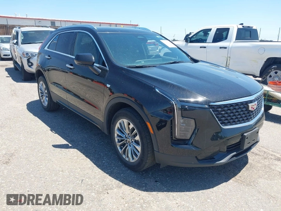 2024 Cadillac XT4 AWD Premium Luxury z VIN 1GYFZDR44RF144801, wystawiony jako IAAI lot #42646613 z przebiegiem 37 358 mil mil oraz . Historia ofert i sprzedaży dostępna na DreamBid. Obrazek 1.