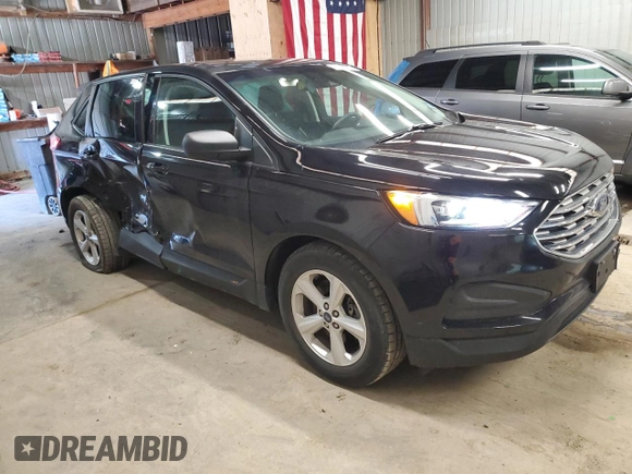 2020 Ford Edge SE with VIN 2FMPK4G92LBA65998, listed as a Copart auction lot 53437335 with 54,124 mi miles and Salvage title. Bid and sale history available at DreamBid. Image 4.