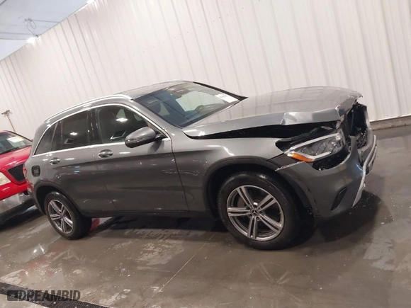 2021 Mercedes-Benz GLC with VIN W1N0G8EB1MF867732, listed as a IAAI auction lot 41409037 with 77,279 mi miles. Bid and sale history available at carsss.com. Image 14.
