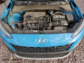 2022 Hyundai Kona SE with VIN KM8K22ABXNU808771, listed as a Copart auction lot 42257895 with 36,242 mi miles and Salvage Title. Bid and sale history available at carsss.com. Image 12.