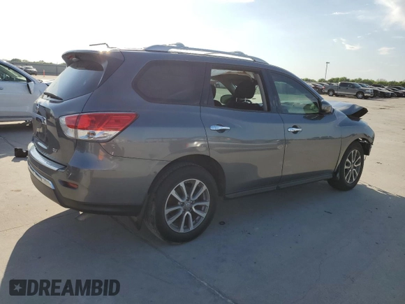2016 Nissan Pathfinder S with VIN 5N1AR2MN5GC670708, listed as a Copart auction lot 52344905 with 175,435 mi miles and Salvage title. Bid and sale history available at DreamBid. Image 3.