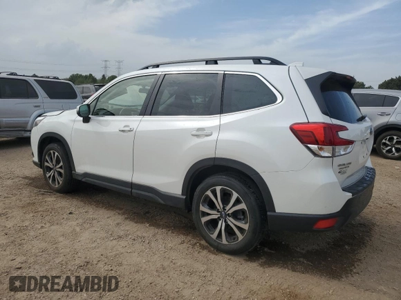 2023 Subaru Forester Limited with VIN JF2SKAPC5PH445646, listed as a Copart auction lot 56233545 with 13,187 mi miles and Salvage title. Bid and sale history available at DreamBid. Image 2.