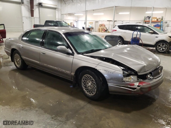 1995 Chrysler LHS with VIN 2C3HC56F5SH597622, listed as a Copart auction lot 81573174 with NaN miles and Salvage Title. Bid and sale history available at carsss.com. Image 4.