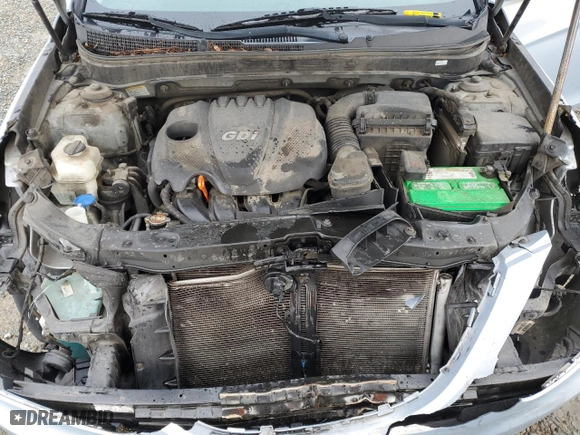 2011 Hyundai Sonata GLS PZEV with VIN 5NPEB4AC2BH201064, listed as a Copart auction lot 48747005 with NaN miles and Salvage Title. Bid and sale history available at carsss.com. Image 12.