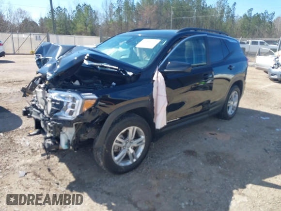 2023 GMC Terrain SLE with VIN 3GKALMEG0PL255094, listed as a IAAI auction lot 41605401 with 22,275 mi miles. Bid and sale history available at carsss.com. Image 20.