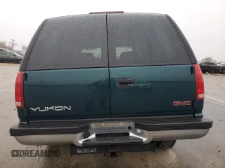 1999 GMC Yukon with VIN 1GKEK13R8XJ798496, listed as a Copart auction lot 81506634 with 117,726 mi miles and Salvage Title. Bid and sale history available at carsss.com. Image 6.