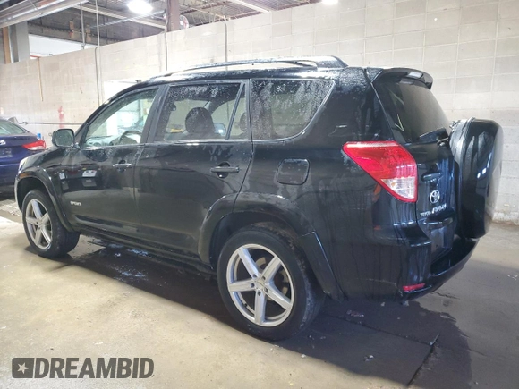 2007 Toyota RAV4 Sport with VIN JTMZD32V676040015, listed as a Copart auction lot 52026895 with 157,765 mi miles and Salvage Title. Bid and sale history available at carsss.com. Image 2.