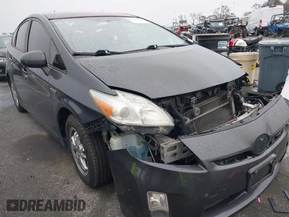 2010 Toyota Prius II with VIN JTDKN3DU2A0133515, listed as a IAAI auction lot 41777652 with 157,711 mi miles. Bid and sale history available at carsss.com. Image 1.