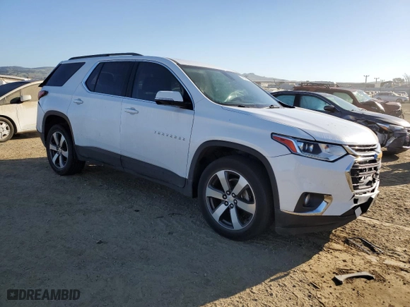 2019 Chevrolet Traverse LT Leather with VIN 1GNERHKW1KJ167919, listed as a Copart auction lot 48328395 with 64,510 mi miles and Salvage Title. Bid and sale history available at carsss.com. Image 4.