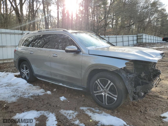 2022 Mercedes-Benz GLS with VIN 4JGFF5KE3NA680892, listed as a Copart auction lot 87871105 with 68,932 mi miles and Salvage Title. Bid and sale history available at carsss.com. Image 4.