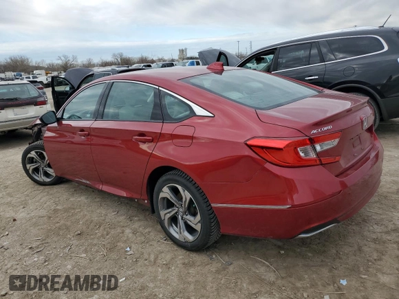 2018 Honda Accord EX with VIN 1HGCV1F48JA113271, listed as a Copart auction lot 50083925 with 31,299 mi miles and Salvage Title. Bid and sale history available at DreamBid. Image 2.
