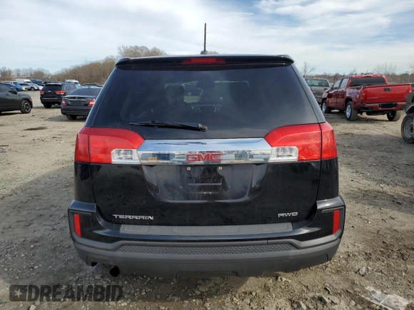 2017 GMC Terrain SLE with VIN 2GKFLSEK5H6264877, listed as a Copart auction lot 49780195 with 85,280 mi miles and Salvage Title. Bid and sale history available at carsss.com. Image 6.
