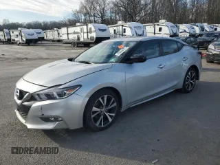 2016 Nissan Maxima SL with VIN 1N4AA6AP8GC447237, listed as a Copart auction lot 45844475 with 159,406 mi miles and Salvage Title. Bid and sale history available at DreamBid. Image 1.