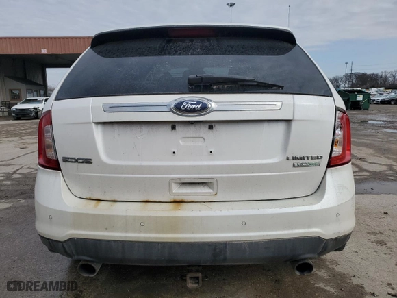2013 Ford Edge Limited with VIN 2FMDK3K94DBA10202, listed as a Copart auction lot 47554345 with 200,436 mi miles and Salvage Title. Bid and sale history available at carsss.com. Image 6.