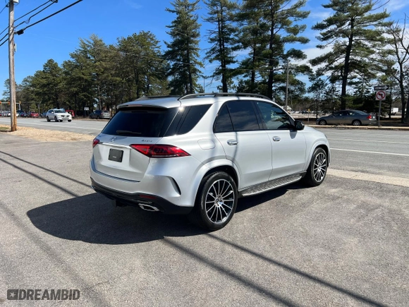 2020 Mercedes-Benz GLE with VIN 4JGFB4KB3LA044515, listed as a Copart auction lot 53399025 with 109,457 mi miles and Clean Title. Bid and sale history available at carsss.com. Image 3.