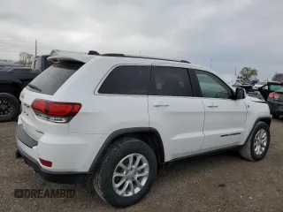 2021 Jeep Grand Cherokee Laredo X with VIN 1C4RJFAG4MC809721, listed as a Copart auction lot 53433595 with 136,257 mi miles and Salvage title. Bid and sale history available at DreamBid. Image 3.