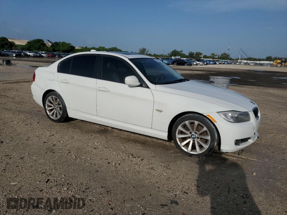 2011 BMW 3 Series 328i with VIN WBAPH7G53BNM55915, listed as a Copart auction lot 66205325 with 106,197 mi miles and Clean title. Bid and sale history available at DreamBid. Image 4.