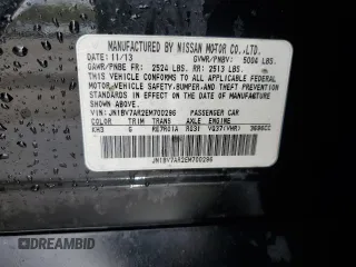 2014 Infiniti Q50 Sport with VIN JN1BV7AR2EM700296, listed as a Copart auction lot 55527025 with 142,878 mi miles and Salvage title. Bid and sale history available at DreamBid. Image 12.