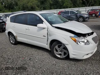 2005 Pontiac Vibe with VIN 5Y2SL63895Z420931, listed as a Copart auction lot 72814794 with 90,104 mi miles and Non Repairable. Bid and sale history available at carsss.com. Image 4.