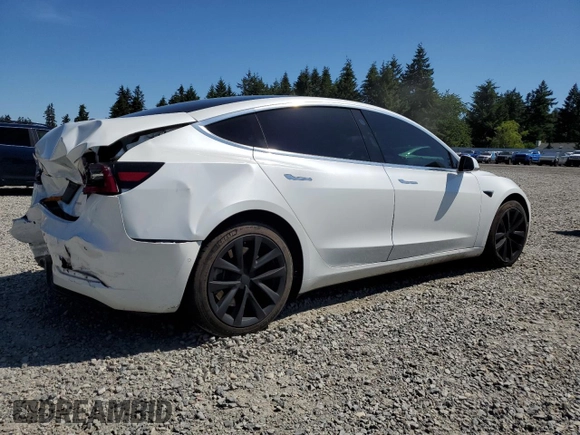 2020 Tesla Model 3 Long Range z VIN 5YJ3E1EB3LF787160, wystawiony jako Copart lot #58626965 z przebiegiem Nie podano mil oraz Szkoda całkowita • Salvage title. Historia ofert i sprzedaży dostępna na DreamBid. Obrazek 3.