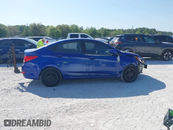 2013 Hyundai Accent GLS with VIN KMHCT4AE2DU499397, listed as a IAAI auction lot 42062751 with 111,217 mi miles and . Bid and sale history available at carsss.com. Image 14.