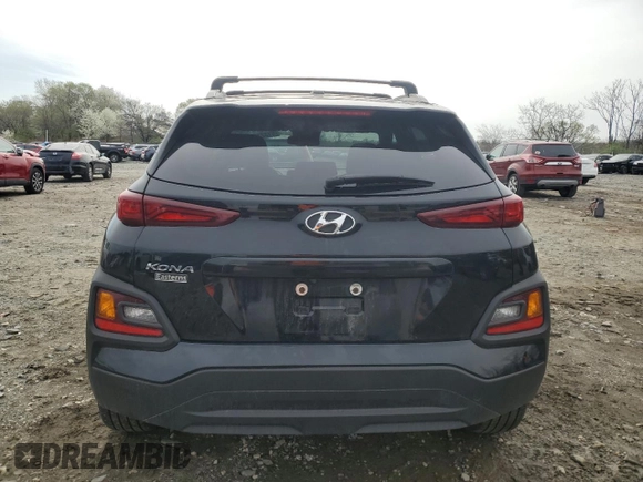 2020 Hyundai Kona SEL with VIN KM8K22AA6LU552195, listed as a Copart auction lot 51321055 with 88,016 mi miles and Salvage Title. Bid and sale history available at DreamBid. Image 6.